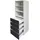 Hti-Living Kommode 50 x 40 x 161 cm Grau