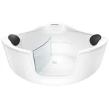 AcquaVapore S60 Eckbadewanne 140 x 140 cm (1-tlg)