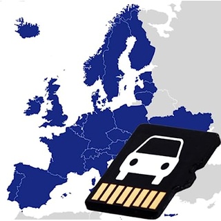 Blaupunkt Navigationssoftware Europa 12 Monate Kartenupdate - für Serie 700 (PKW Version)