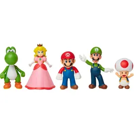 Nintendo PACK 5 FIGURINES Mario Friends 5