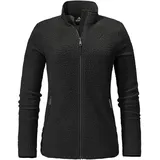 Schöffel Damen Atlanta Fleece Jacke (Größe 3XL, schwarz)