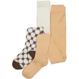 MINYMO Strumpfhose "Baby stocking (2-pack)" in Braun | Gr.: 68/74
