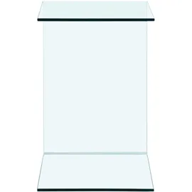 vidaXL Beistelltisch 40x40x60 cm Hartglas