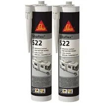 Sika Sikaflex 522 Caravan - Weiß - 300ml - 2er-Set SIKA Spachtelkleber