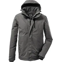 KILLTEC Herren Funktionsjacke mit abzippbarer Kapuze KOW 161 MN JCKT, graumelange, XL,