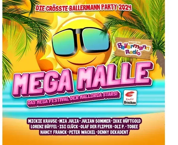 Mega Malle - Die Grösste Ballermann Party 2024