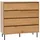miliboo Kommode mit 4 Schubladen 100 cm Eiche / Beige