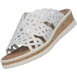 Rieker V4189, für Damen, weiß, 41 EU