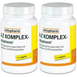 A-Z Komplex ratiopharm - mit 23 Vitaminen & Mineralstoffen