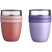 Mepal | Lunchpot Ellipse | Vivid Mauve + Lilac
