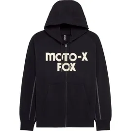 Fox Fleece Zip-Hoodie Herren Schwarz L