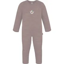 normani Outdoor Sports Baby Merino Strampler Waverly in Rosa | Gr.: 80