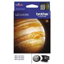 Tinten BROTHER LC1240BK BROTHER MFCJ6510DW TINTE BLACK