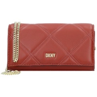 DKNY Twiggy Umhängetasche Leder 19 cm brick red