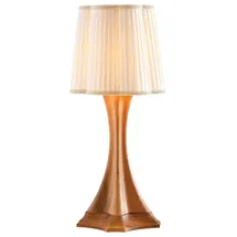 aea Braune Holzlampe modern, stilvoll, gemütlich,