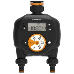 Fiskars Zeitschaltuhr Timer mit 2 Ausgängen 1054792