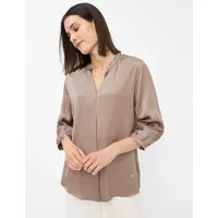 Brax Damen, Bluse Style VALEA taupe, hellbraun, Gr. 40,