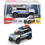 MAJORETTE 213712000 - Land Rover Defender 90 Police grau/silber 1:43