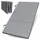 eloneo EL ELONEO Klappmatratze Gästematratze, 120x200x8 cm, Grau