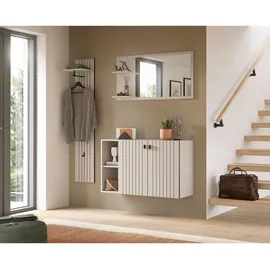 Möbel Boss Garderobenkombination 152 x 37 x 192 cm braun