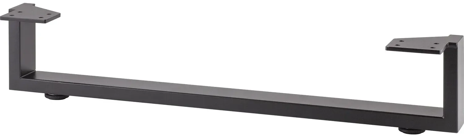 Simausrom Möbelkufe Regular 500 x 100 mm Stahl schwarz pulverbeschichtet