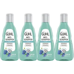 GUHL Shampoo Anti Schuppen 4er-Pack