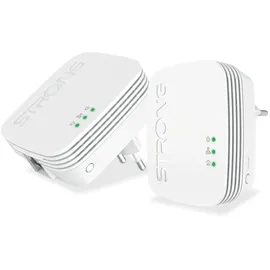 Strong POWERL600DUOMINI 600 Mbit/s), Powerline, Weiss