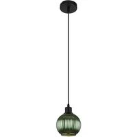 GLOBO Hängelampe Pendelleuchte Deckenleuchte Esszimmerleuchte Küchenlampe Schwarz-matt