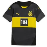 Puma BVB Away Jersey Replica Jr Black-Faster Yellow - 176 - 176