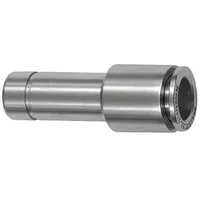 Riegler Gerade Steckverb., Nippel 14 mm, red., Schlauch- Ø12,