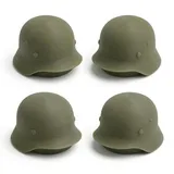 Bierflaschenhelm Insektenschutz, Lustiges Gadget & Wespenschutz für Bierflaschen, Witziges Geschenk für Männer, Grillparty & Garten, 3D-Druck Flaschenaufsatz, Farbauswahl (4, Olivgrün)