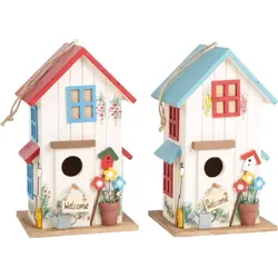 Small Foot Vogelhaus Villa Kunterbunt, sortiert