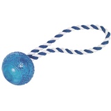 Nobby TPR Ball mit Seil blau