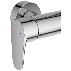 Ideal Standard Alu+ Aufputz-Duschsystem Einhebelmischer 2-fach-Handbrause/2 Ablagen BD584AA