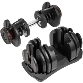 REBEL Verstellbare Hantel 40 kg schwarz