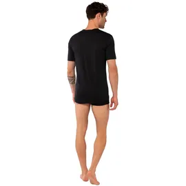 super.natural Sierra140 V Neck schwarz L