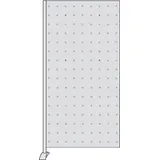 Kerkmann Trennwand Metropol 45696614, silber 77,0 x 165,0 cm, 1 St.