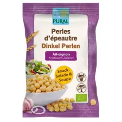 Pural Dinkel Perlen Knoblauch-Zwiebel bio