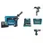 DHP458RF1J inkl. 1 x 3,0 Ah + Ladegerät + 100-tlg. Bit & Bohrer-Set