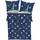 IBENA s.Oliver Satin Tiere Blau 140 x 200 cm + 70 x 90 cm