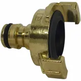 PUTEUS Kupplungs-Adapter Messing, Stecksystem
