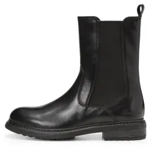 Marc O'Polo Marc OߴPolo Damen Chelsea Boots aus Leder mit höherem Schaft, Schwarz (Black), 36