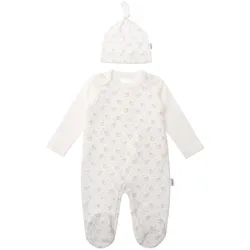Erstausstattungspaket LILIPUT "Schäfchen", Baby, Gr. 44, weiß, 100% Baumwolle, casual, KOB Set-Artikel, mit niedlichem Print