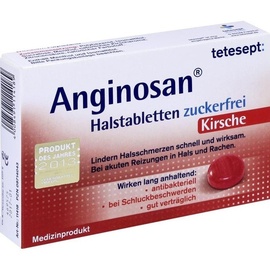Merz Consumer Care GmbH Tetesept Anginosan Halstabletten zuckerfrei Kirsch