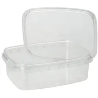 Papstar Starpak 50 Feinkostbecher, PP eckig 200 ml 3,5