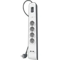 Belkin Surge Plus Überspannungs- schutz 4-fach inkl. 2 x USB 2,4A