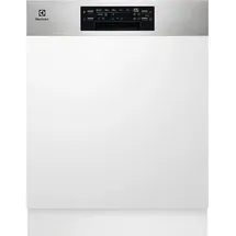 Electrolux EES47300IX Halb integrierter Geschirrspüler (halbintegrierbar, 600 mm, Grau)