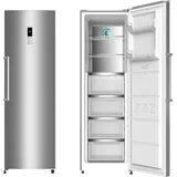 Schoepf GS282IX Gefrierschrank – – 282 Liter – Inox Look – NoFrost – Schnellgefrieren – 185 cm Höhe