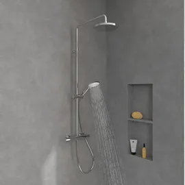Villeroy & Boch Universal Showers TH, m Umstell., 3-strg., Wandmont., chr