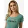 super.natural Surfing Flowers Tee lagoon green M